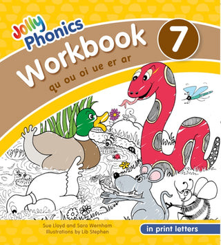 Cover image for 9781844146819 - Jolly Phonics Workbook 7