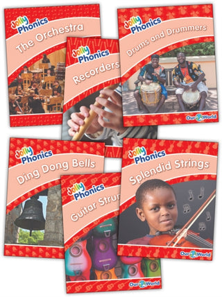 Cover image for 9781844148905 - Jolly Phonics Readers Level 1, Our World