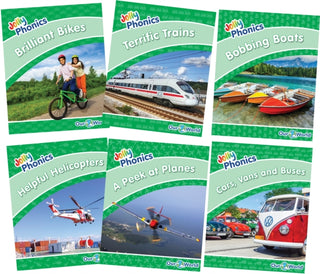 Cover image for 9781844149544 - Jolly Phonics Readers Level 3, Our World, Complete Set