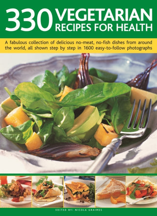 Cover image for 9781844772445 - 330 Vegetarian Recipes for Health