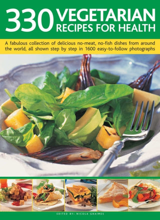 Cover image for 9781844772445 - 330 Vegetarian Recipes for Health
