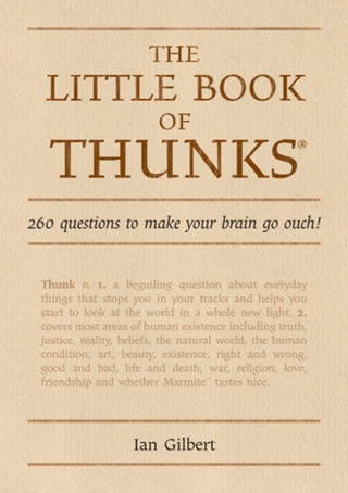 Cover image for 9781845900625 - The Little Book of Thunks