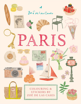 Cover image for 9781846017339 - Paris: Colouring and stickers by Zoé de Las Cases
