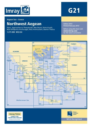 Cover image for 9781846233944 - G21 Northwest Aegean Sea
