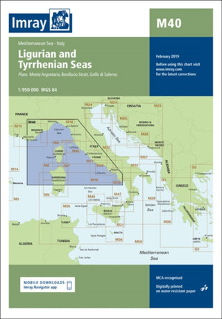 Supplemental image for 9781846236167 - M40 Ligurian and Tyrrhenian Seas