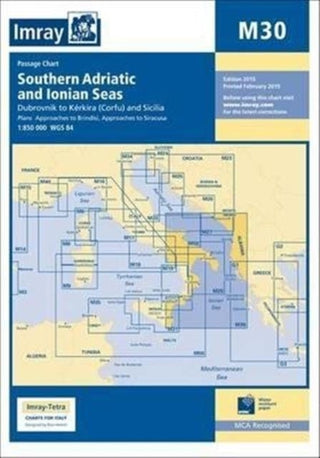 Cover image for 9781846236860 - M30 Southern Adriatic and Ionian Seas