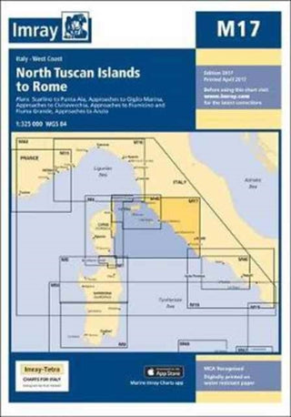 Cover image for 9781846238765 - M17 North Tuscan Islands to Rome
