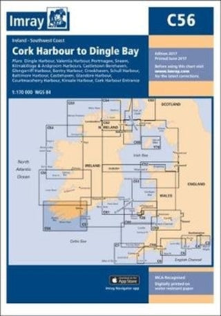 Cover image for 9781846239243 - Imray Chart C56