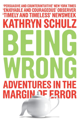 Cover image for 9781846270741 - Being Wrong