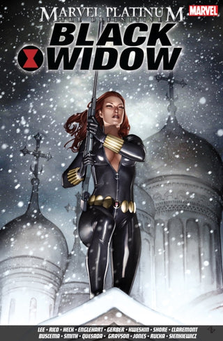 Cover image for 9781846533617 - Marvel Platinum: The Definitive Black Widow