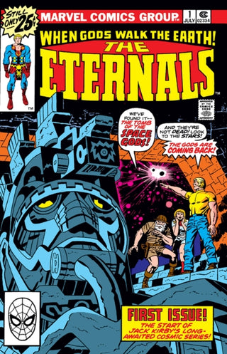 Cover image for 9781846533815 - The Eternals by Jack Kirby Vol. 1