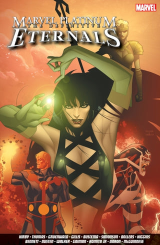 Cover image for 9781846533853 - Marvel Platinum: The Definitive Eternals