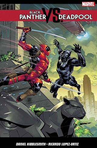 Cover image for 9781846539671 - Black Panther vs. Deadpool