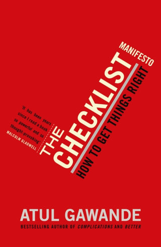 Supplemental image for 9781846683145 - The Checklist Manifesto