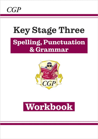 Cover image for 9781847624086 - KS3 Spelling, Punctuation & Grammar Workbook (answers sold separately)
