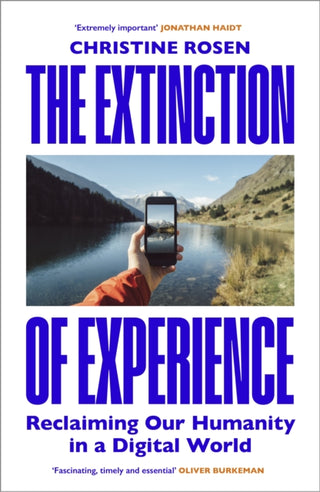 Cover image for 9781847922083 - The Extinction of Experience