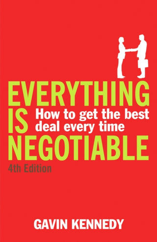 Cover image for 9781847940018 - Everything is Negotiable