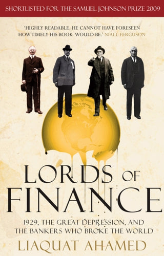 Cover image for 9781847943002 - Lords of Finance