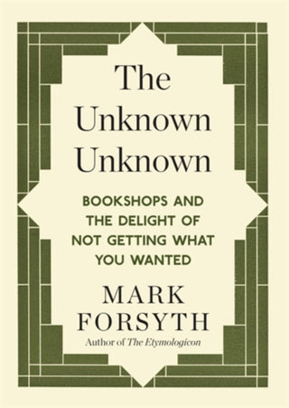 Cover image for 9781848317840 - The Unknown Unknown