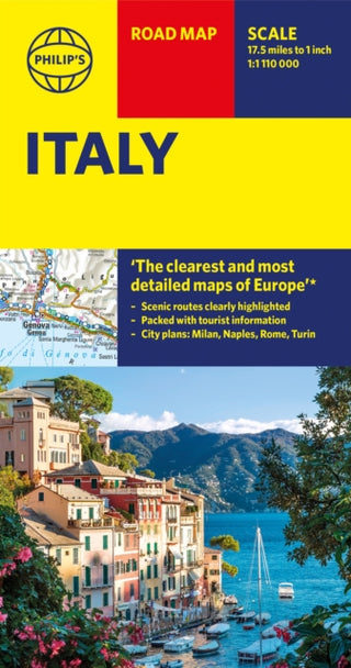 Supplemental image for 9781849075442 - Philip's Italy Road Map