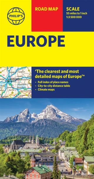 Cover image for 9781849075572 - Philip's Europe Road Map