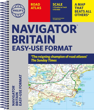 Supplemental image for 9781849075695 - Philip's Navigator Britain Easy Use Format