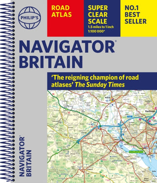 Cover image for 9781849076135 - Philip's Navigator Britain: Spiral