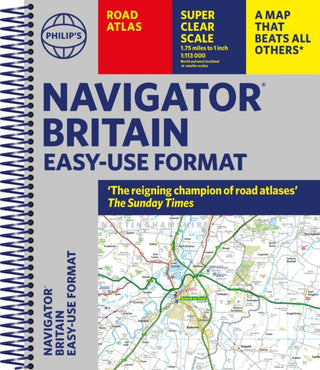 Supplemental image for 9781849076548 - Philip's Navigator Britain Easy-use format