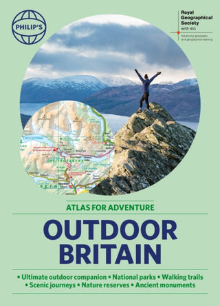 Cover image for 9781849076777 - Philip's RGS Outdoor Britain: An Atlas for Adventure