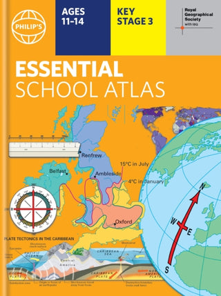 Cover image for 9781849076944 - Philip's RGS Essential School Atlas