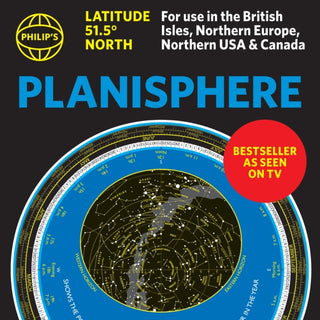 Supplemental image for 9781849077101 - Philip's Planisphere (Latitude 51.5 North)