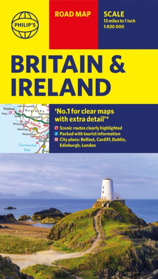 Cover image for 9781849077309 - Philip's Britain and Ireland Road Map