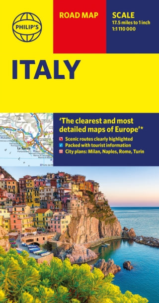 Cover image for 9781849077521 - Philip's Italy Road Map