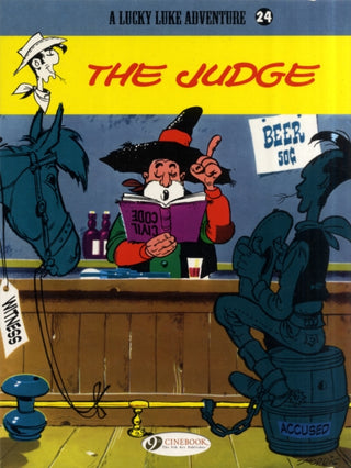 Cover image for 9781849180450 - Lucky Luke Vol. 24: The Judge