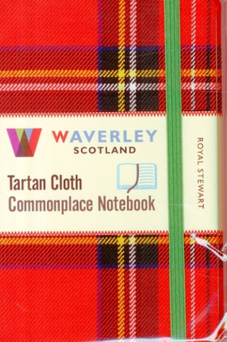 Cover image for 9781849344142 - Waverley (M): Royal Stewart Tartan Cloth Commonplace Notebook