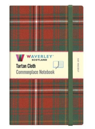 Cover image for 9781849345521 - Waverley Tartan Commonplace Hay Ancient Large (21 X 13CM) Notebook