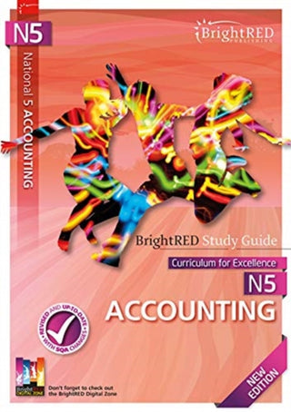 Cover image for 9781849483452 - BrightRED Study Guide N5 Accounting - New Edition