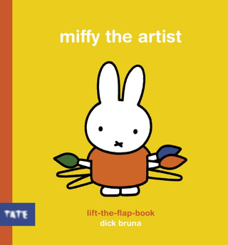 Cover image for 9781849763950 - Miffy the Artist: Lift-the-Flap Book