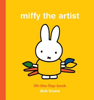 Cover image for 9781849763950 - Miffy the Artist: Lift-the-Flap Book