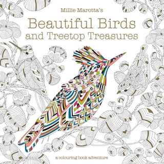 Cover image for 9781849944434 - Millie Marotta's Beautiful Birds and Treetop Treasures