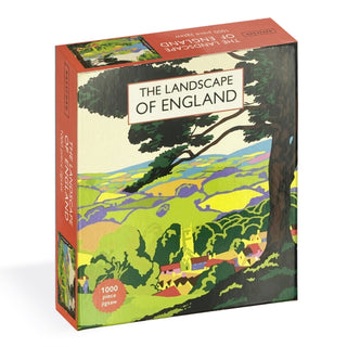 Cover image for 9781849948005 - Brian Cook's Landscape of England Jigsaw Puzzle