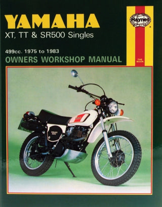 Cover image for 9781850107491 - Yamaha XT, TT & SR500 Singles (75 - 83) Haynes Repair Manual