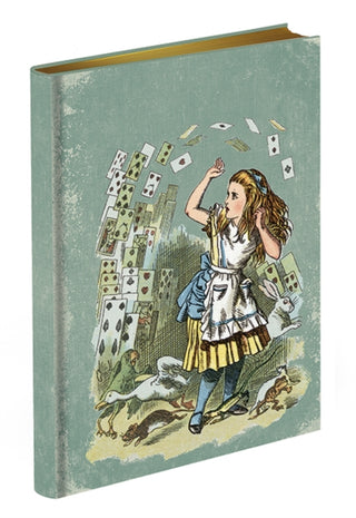 Cover image for 9781851245420 - Alice in Wonderland Journal - Alice in Court