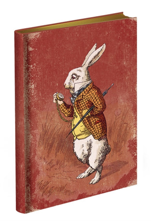 Cover image for 9781851245499 - Alice in Wonderland Journal - 'Too Late,' said the Rabbit