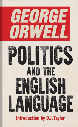 Cover image for 9781851246021 - Politics and the English Language