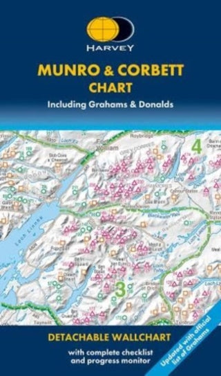 Cover image for 9781851376766 - Munro & Corbett Chart