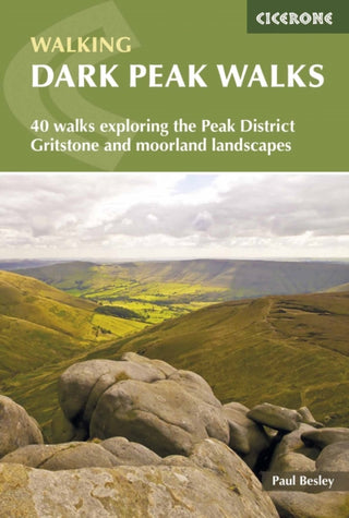 Cover image for 9781852845193 - Dark Peak Walks
