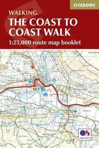 Cover image for 9781852849269 - The Coast to Coast Map Booklet