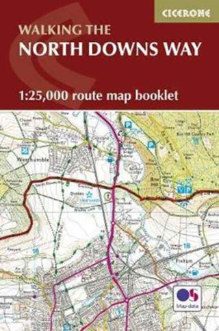 Cover image for 9781852849559 - North Downs Way Map Booklet