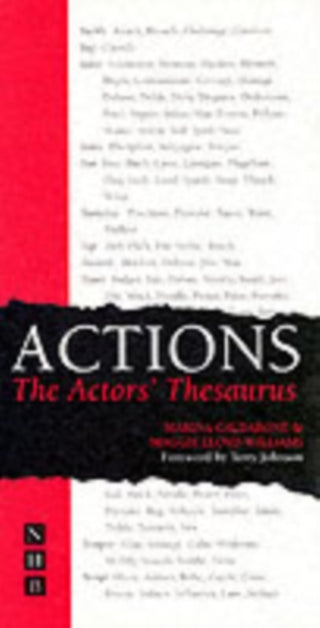 Cover image for 9781854596741 - Actions: The Actors' Thesaurus